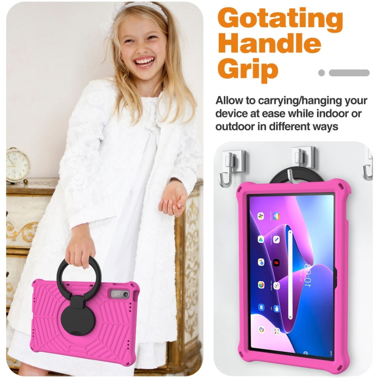 For Lenovo Tab P11 Gen2/P11 Pro/Pad Pro Spider King Silicone Protective Tablet Case(Rose Red) - Lenovo by PMC TechLife | Online Shopping South Africa | PMC TechLife | Buy Now Pay Later Mobicred