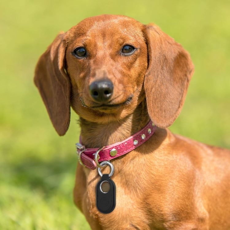 For Samsung Galaxy SmartTag 2 Location Tracker Portable Silicone Protective Case(Light Pink) - SmartTag Accessories by PMC TechLife | Online Shopping South Africa | PMC TechLife