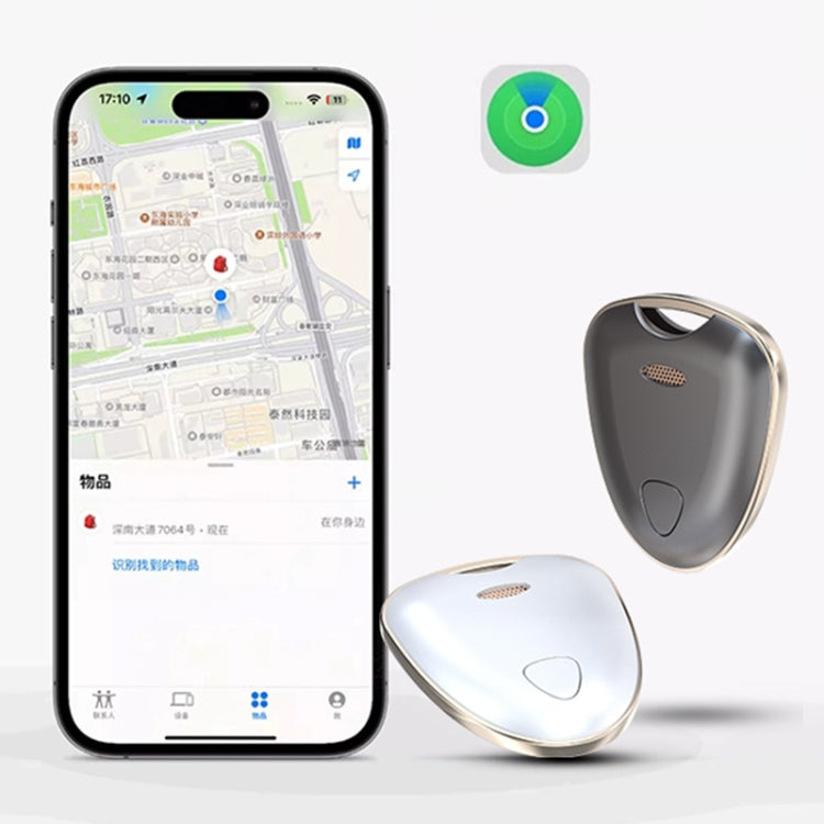 Portable Life Waterproof Positioning Anti-lost Device(Grey) - Personal Tracker by PMC TechLife | Online Shopping South Africa | PMC TechLife | Buy Now Pay Later Mobicred