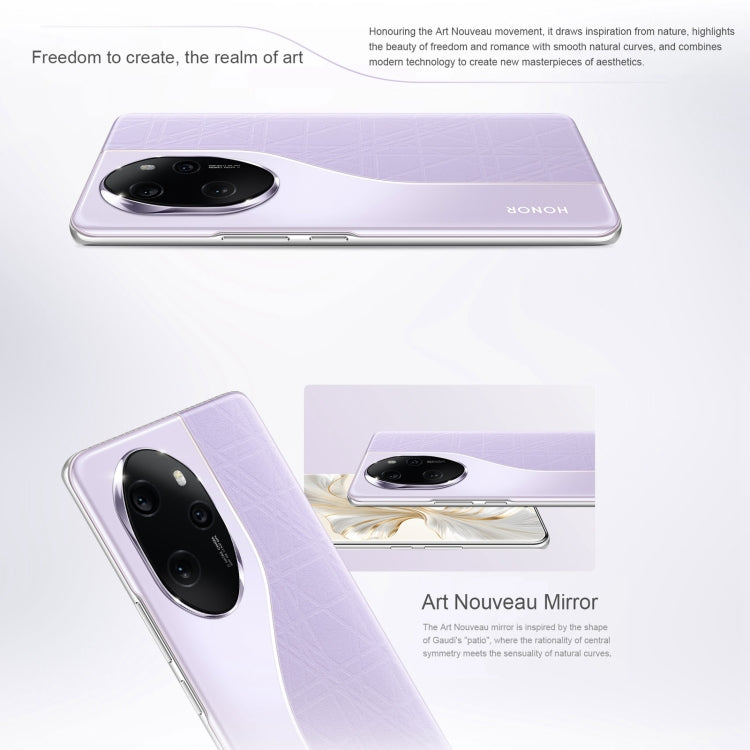 Honor 100 Pro, 12GB+256GB, Screen Fingerprint Identification, 6.78 inch MagicOS 7.2 Snapdragon 8 Gen 2 Octa Core up to 3.19GHz, Network: 5G, NFC, OTG, Support Google Play(White) - free shipping - PMc TechLife - Order now!