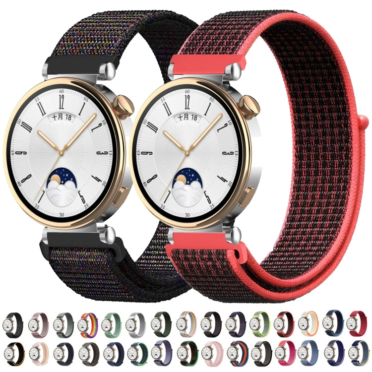 18mm Universal Nylon Loop Watch Band(Blue Orange Blue) - free shipping - PMc TechLife - Order now!