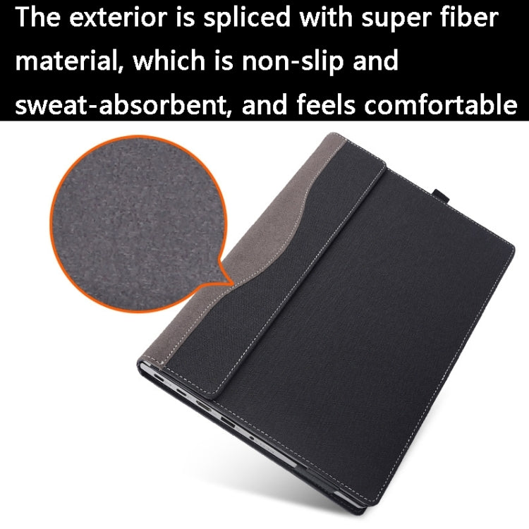 For Lenovo K14 Gen 1 Laptop Leather Shockproof Protective Case(Wine Red) - 14.1 inch by PMC Jewellery | Online Shopping South Africa | PMC Jewellery | Buy Now Pay Later Mobicred