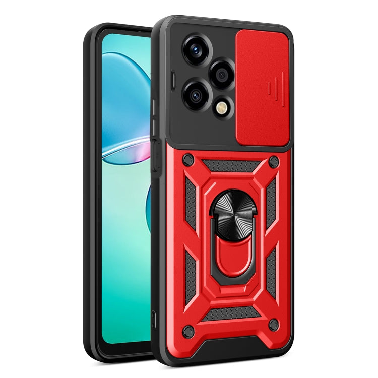 For Honor 200 Lite Global Sliding Camera Cover Design TPU+PC Phone Case(Red) - free shipping - PMC TechLife - Order now!