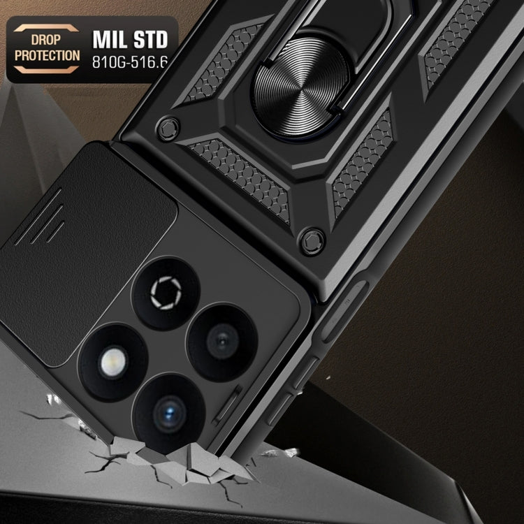 For Honor 200 Smart Sliding Camera Cover Design TPU+PC Phone Case(Red) - free shipping - PMC TechLife - Order now!