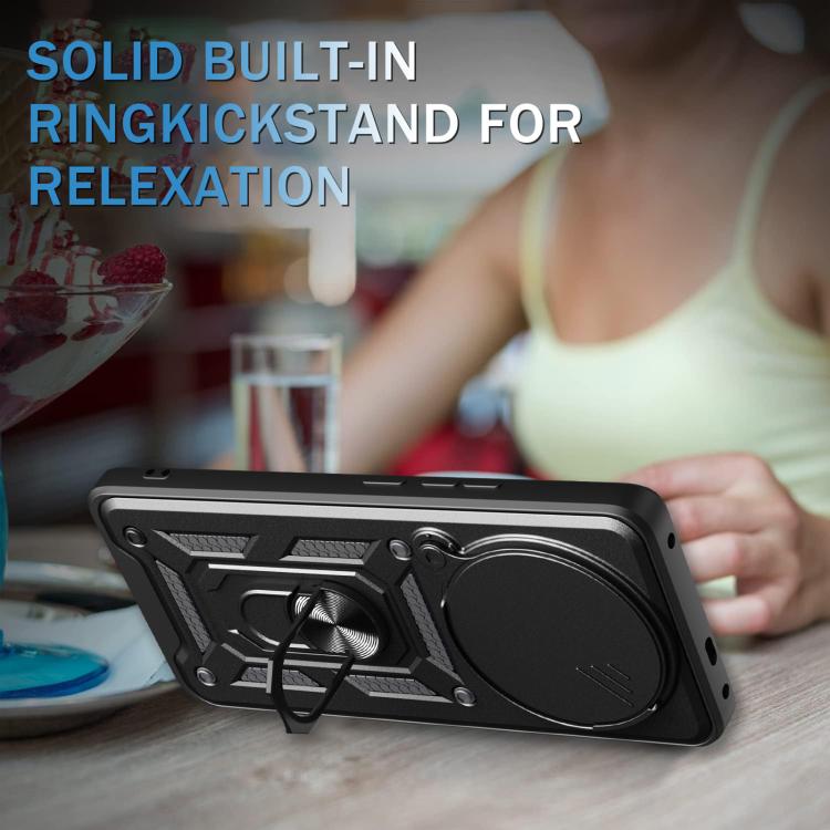 For Honor Magic7 Pro Sliding Camera Cover Design TPU+PC Phone Case(Green) - free shipping - PMC TechLife - Order now!