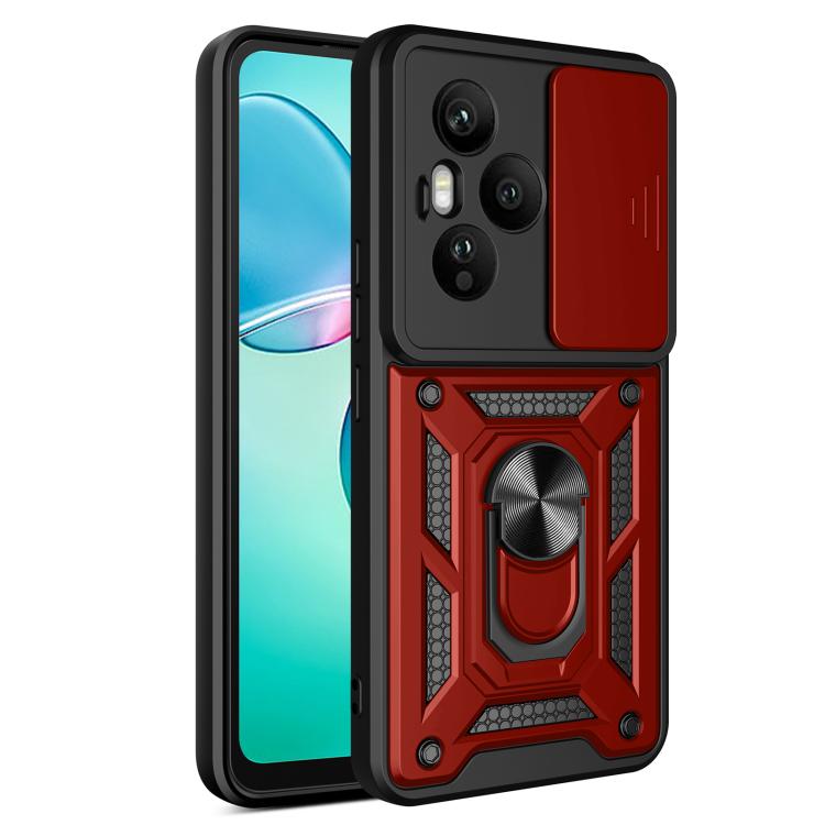 For Honor 400 Pro Global 160.8mm Sliding Camera Cover Design TPU+PC Phone Case(Red) - free shipping - PMC TechLife - Order now!
