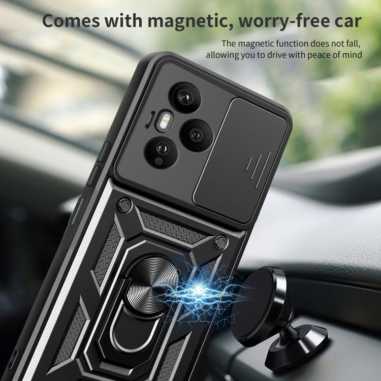 For Honor 400 Pro Global 160.8mm Sliding Camera Cover Design TPU+PC Phone Case(Red) - free shipping - PMC TechLife - Order now!
