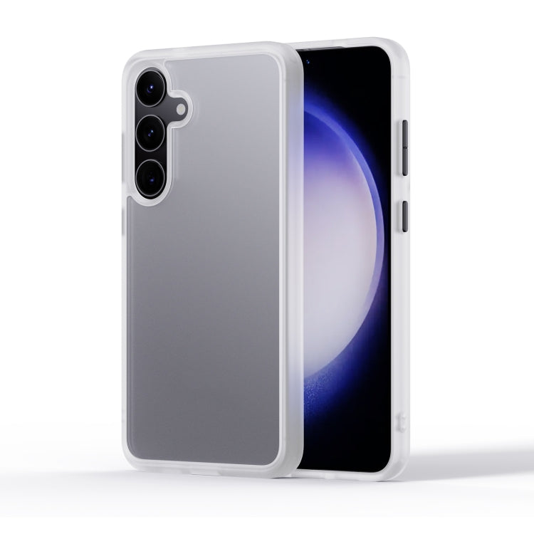 For Samsung Galaxy S24+ 5G Skin Series Frosted PC + TPU Phone Case(Frosted White) - Galaxy S24+ 5G Cases by PMC TechLife | Online Shopping South Africa | PMC TechLife