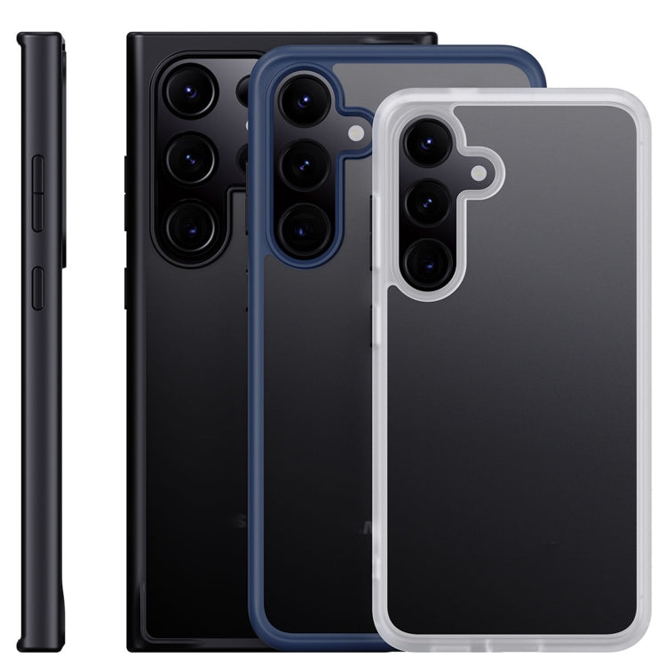 For Samsung Galaxy S24 5G Skin Series Frosted PC + TPU Phone Case(Blue) - Galaxy S24 5G Cases by PMC TechLife | Online Shopping South Africa | PMC TechLife