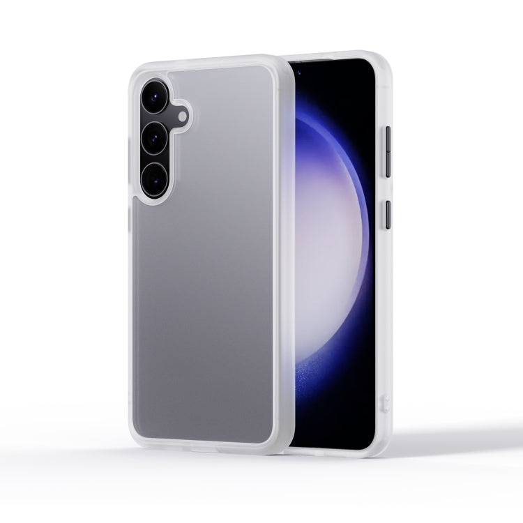 For Samsung Galaxy S24 5G Skin Series Frosted PC + TPU Phone Case(Frosted White) - Galaxy S24 5G Cases by PMC TechLife | Online Shopping South Africa | PMC TechLife