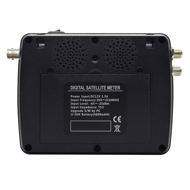 iBRAVEBOX V10 Finder Pro+ 4.3 inch Display Digital Satellite Meter Signal Finder, Support DVB-S/S2/S2X/T/T2/C AHD, Plug Type:EU Plug(Black) - free shipping - PMC TechLife - Order now!
