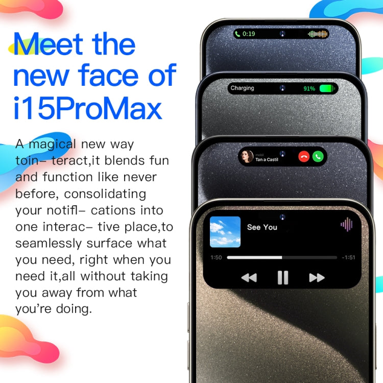 i15ProMax / U18, 3GB+32GB, 6.53 inch Face Identification Android 8.1 MTK6737 Quad Core, Network: 4G, OTG, Dual SIM(White) -  by PMC TechLife | Online Shopping South Africa | PMC TechLife