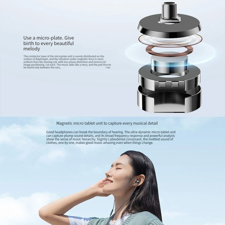 Original Xiaomi Dual Magnetic Super Dynamic Unit Earphone, Length: 1.28m - free shipping - PMC TechLife - Order now!