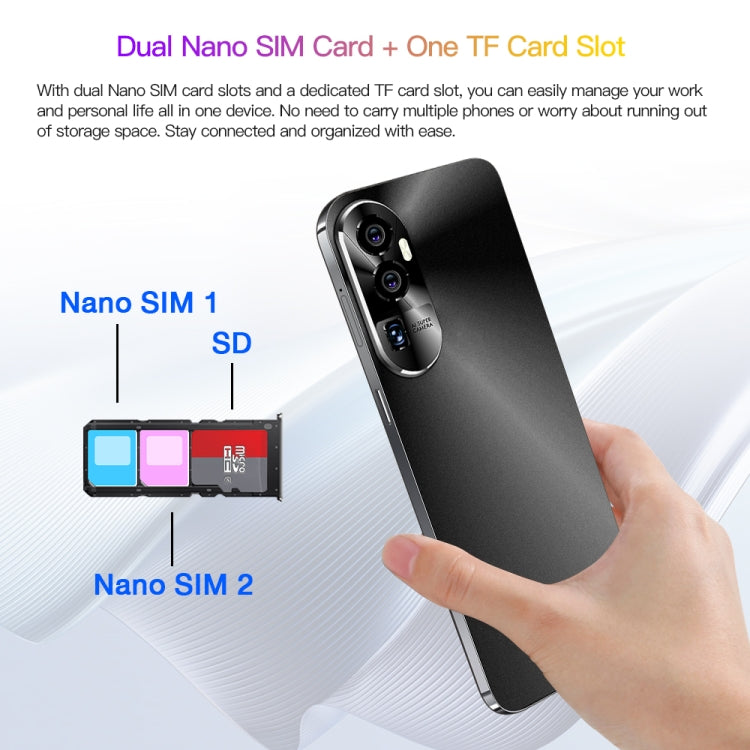 Reno10Pro+ / U22, 3GB+32GB, 6.53 inch Screen, Face Identification, Android 8.1 MTK6737 Quad Core, Network: 4G, OTG, Dual SIM(Black) -  by PMC TechLife | Online Shopping South Africa | PMC TechLife