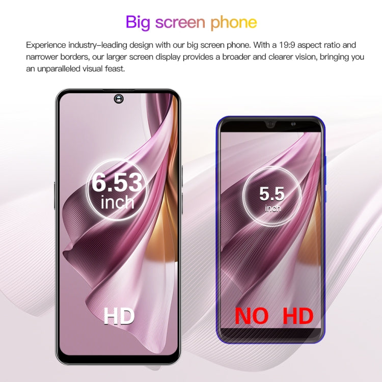 Reno10Pro+ / U22, 3GB+32GB, 6.53 inch Screen, Face Identification, Android 8.1 MTK6737 Quad Core, Network: 4G, OTG, Dual SIM(Black) -  by PMC TechLife | Online Shopping South Africa | PMC TechLife