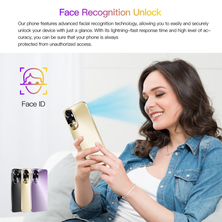 Reno10Pro+ / U22, 3GB+32GB, 6.53 inch Screen, Face Identification, Android 8.1 MTK6737 Quad Core, Network: 4G, OTG, Dual SIM(Black) -  by PMC TechLife | Online Shopping South Africa | PMC TechLife