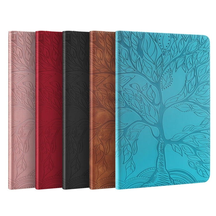 For Lenovo Tab P12 / Xiaoxin Pad Pro 12.7 2025 Life Tree Series Horizontal Flip Leather Tablet Case(Lake Blue) - Lenovo by PMC TechLife | Online Shopping South Africa | PMC TechLife | Buy Now Pay Later Mobicred