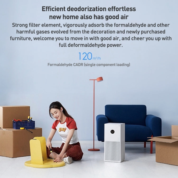 Original Xiaomi Mijia Smart Air Purifier 4 Lite Antibacterial Aldehyde Removal, US Plug(White) - free shipping - PMC TechLife - Order now!