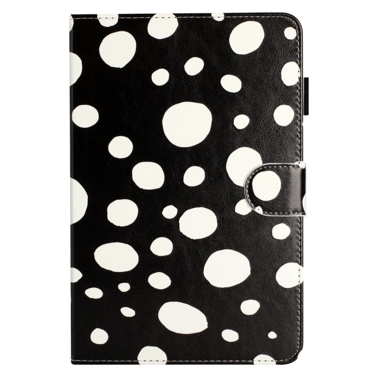 10 inch Dot Pattern Leather Tablet Case(Black White Dot) - 10 - 11 inch by PMC TechLife | Online Shopping South Africa | PMC TechLife | Buy Now Pay Later Mobicred