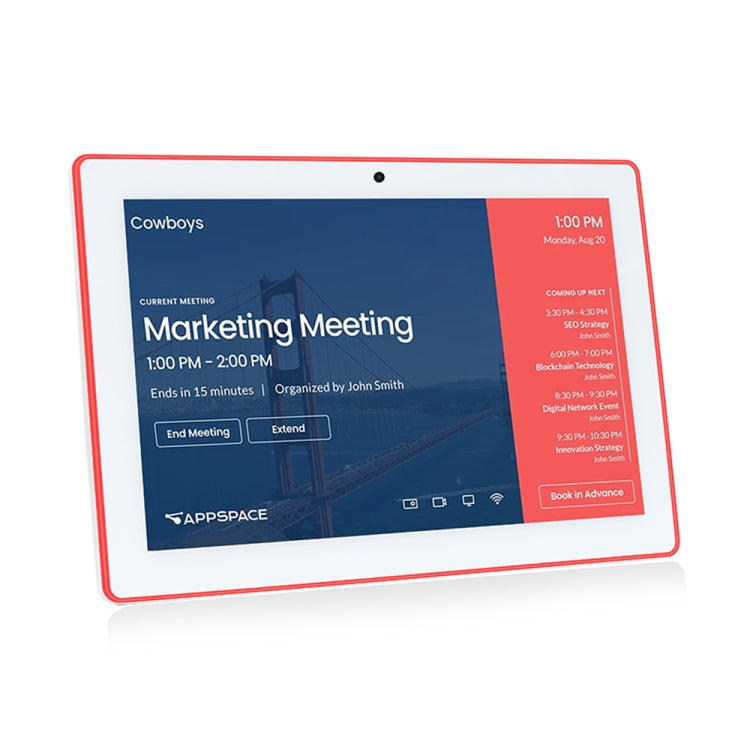 X101 10.1 inch Android OS Commercial Tablet PC RK3399 4GB+32GB(White) - All in One PC by PMC TechLife | Online Shopping South Africa | PMC TechLife