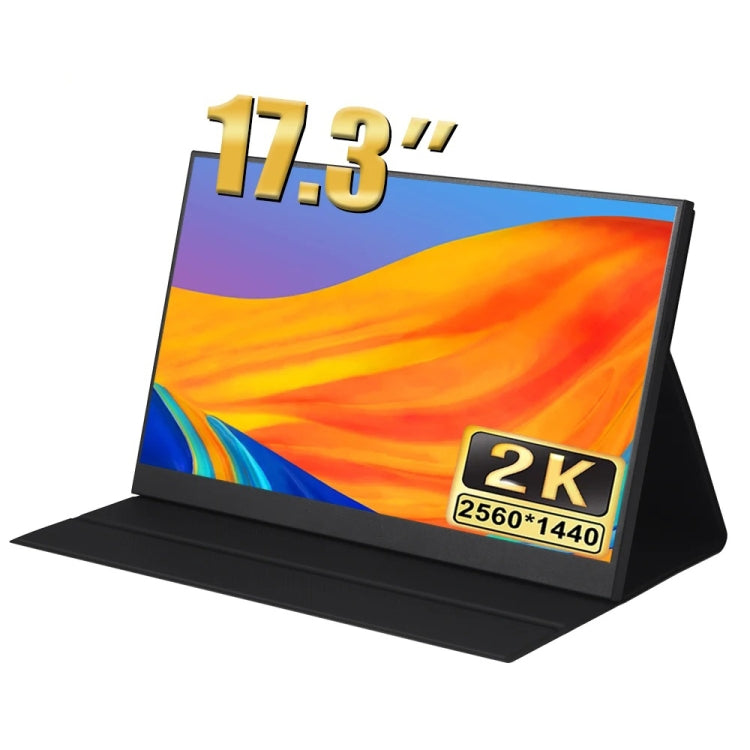 17.3 inch UHD 2560x1440P IPS Screen Portable Monitor(No Charger) - free shipping - PMC TechLife - Order now!