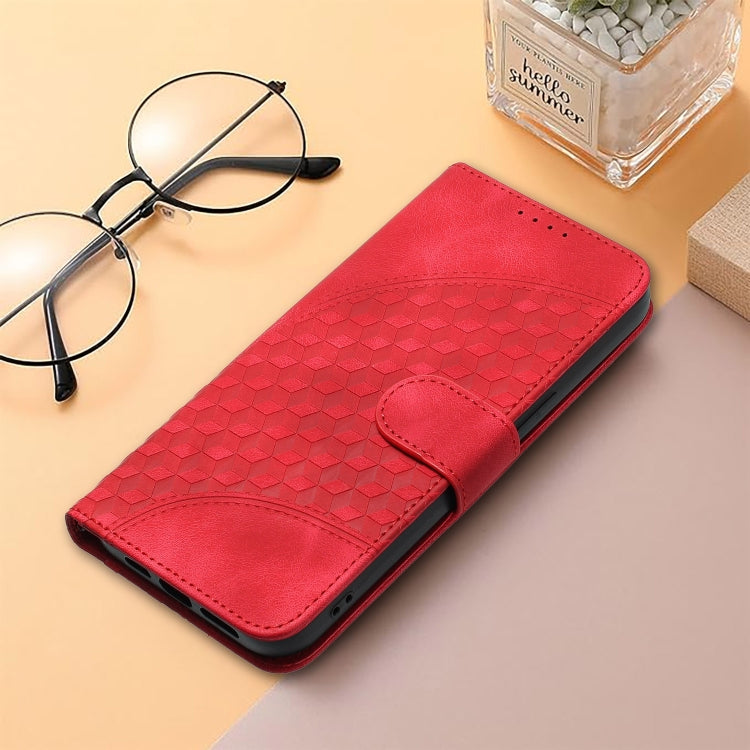 For Google Pixel 9 YX0060 Elephant Head Embossed Phone Leather Case with Lanyard(Red) - Google Cases by PMC TechLife | Online Shopping South Africa | PMC TechLife | Buy Now Pay Later Mobicred