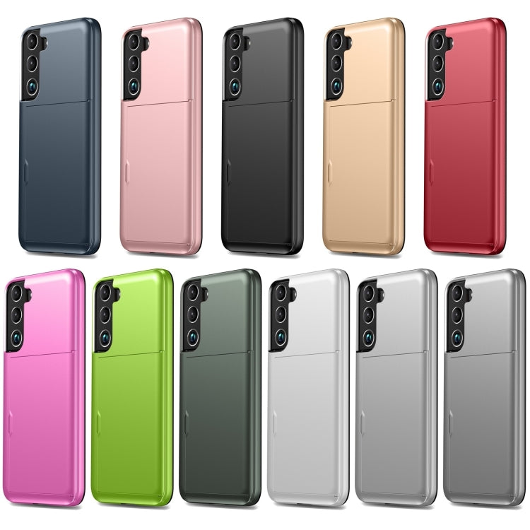 For Samsung Galaxy S24 Ultra 5G Shockproof Armor Phone Case with Card Slot(Black) - Galaxy S24 Ultra 5G Cases by PMC TechLife | Online Shopping South Africa | PMC TechLife