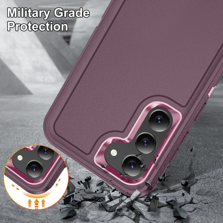 For Samsung Galaxy S24+ 5G / S25+ 5G Life Waterproof Rugged Phone Case(Purple + Pink) - free shipping - PMC Jewellery - Order now!