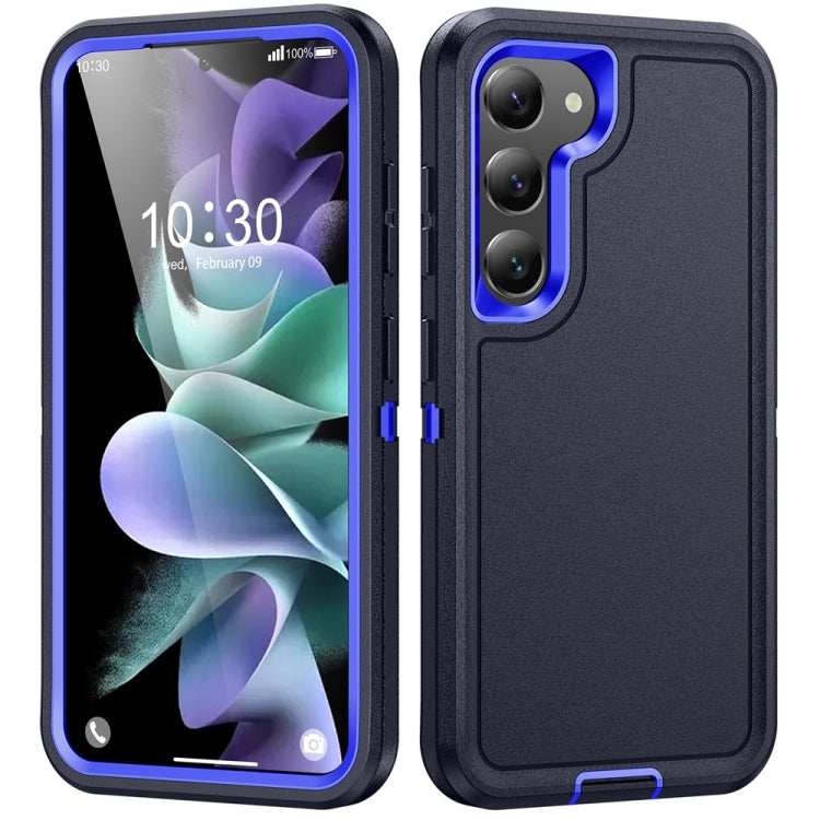 For Samsung Galaxy S24 5G / S25 5G Life Waterproof Rugged Phone Case(Dark Blue + Royal Blue) - Galaxy S24 5G Cases by PMC Jewellery | Online Shopping South Africa | PMC Jewellery | Buy Now Pay Later Mobicred