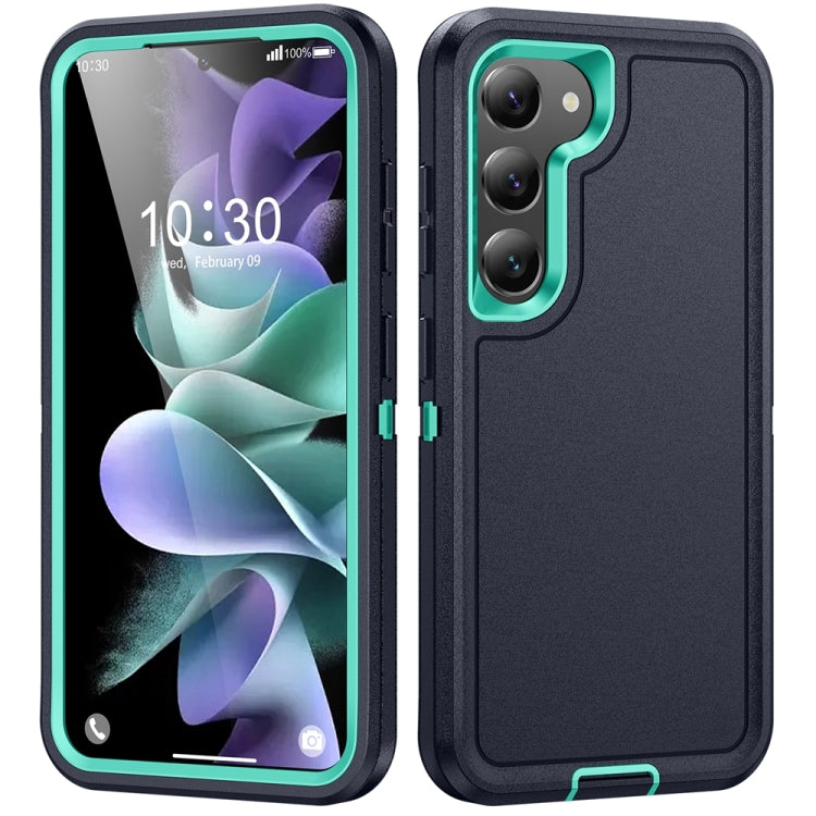 For Samsung Galaxy S24 5G / S25 5G Life Waterproof Rugged Phone Case(Dark Blue + Light Blue) - Galaxy S24 5G Cases by PMC Jewellery | Online Shopping South Africa | PMC Jewellery | Buy Now Pay Later Mobicred