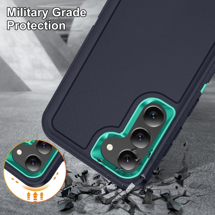 For Samsung Galaxy S24 5G / S25 5G Life Waterproof Rugged Phone Case(Dark Blue + Light Blue) - Galaxy S24 5G Cases by PMC Jewellery | Online Shopping South Africa | PMC Jewellery | Buy Now Pay Later Mobicred
