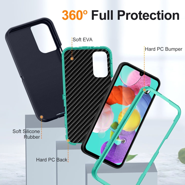 For Samsung Galaxy A15 5G Life Waterproof Rugged Phone Case(Dark Blue + Light Blue) - Galaxy Phone Cases by PMC TechLife | Online Shopping South Africa | PMC TechLife