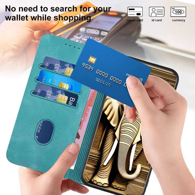For Huawei Pura 70 Pro / Pura 70 Pro+ Elephant Head Embossed Phone Leather Case with Lanyard(Light Blue) - free shipping - PMC Jewellery - Order now!