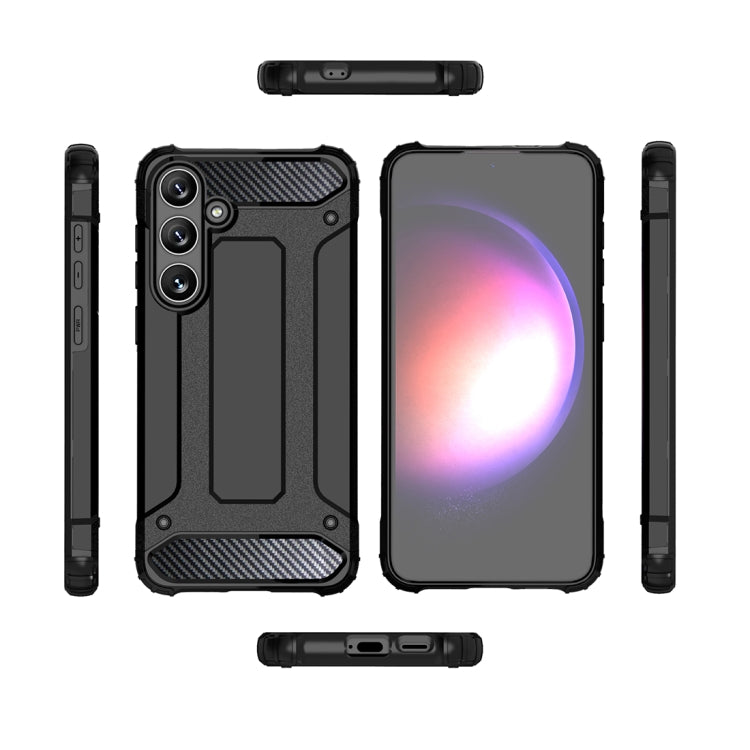 For Samsung Galaxy S24 Ultra 5G Magic Armor TPU + PC Phone Case(Gold) - Galaxy S24 Ultra 5G Cases by PMC TechLife | Online Shopping South Africa | PMC TechLife
