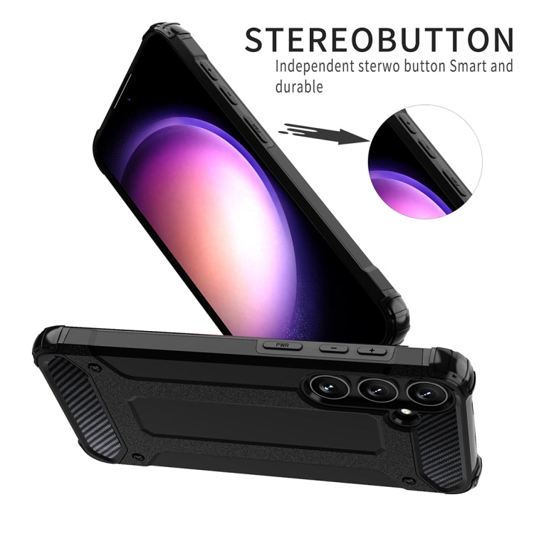 For Samsung Galaxy S24+ 5G Magic Armor TPU + PC Phone Case(Gold) - Galaxy S24+ 5G Cases by PMC TechLife | Online Shopping South Africa | PMC TechLife