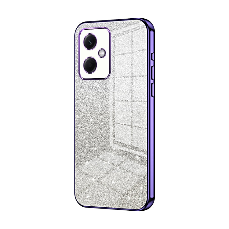 For Xiaomi Redmi Note 12R Pro Gradient Glitter Powder Electroplated Phone Case(Purple) - Xiaomi Cases by PMC TechLife | Online Shopping South Africa | PMC TechLife | Buy Now Pay Later Mobicred