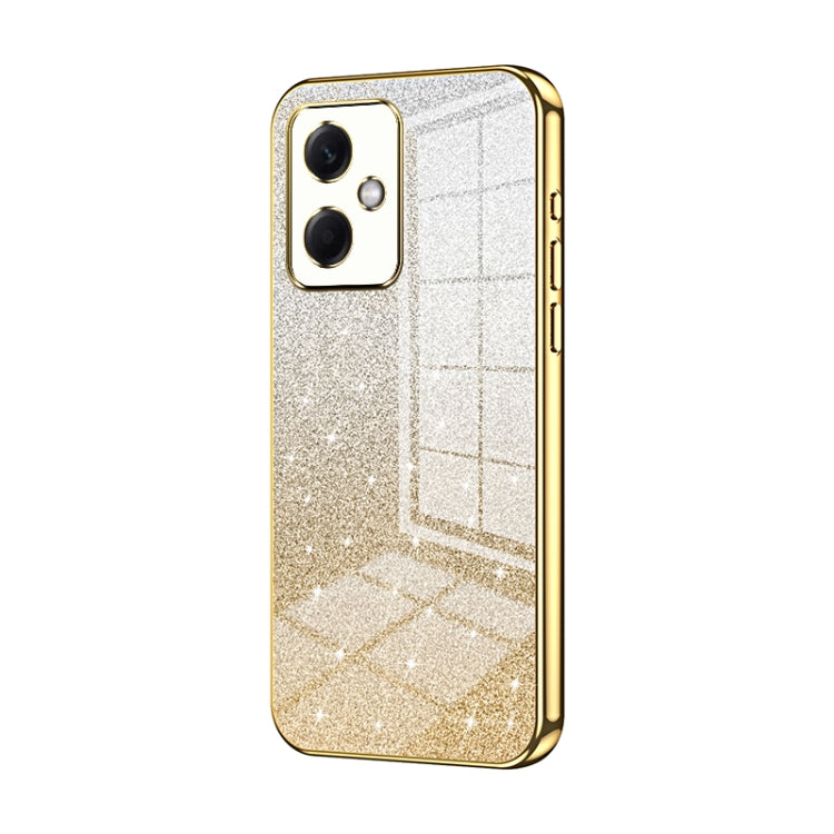 For Xiaomi Redmi Note 12R Pro Gradient Glitter Powder Electroplated Phone Case(Gold) - Xiaomi Cases by PMC TechLife | Online Shopping South Africa | PMC TechLife | Buy Now Pay Later Mobicred