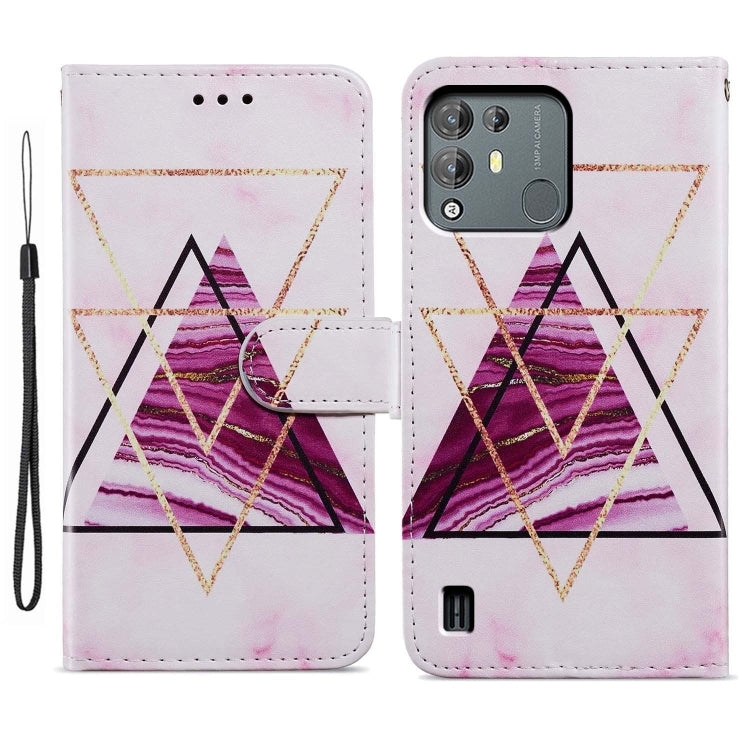 For Blackview A55 Pro Painted Pattern Horizontal Flip Leather Phone Case(Marble) - More Brand by PMC TechLife | Online Shopping South Africa | PMC TechLife | Buy Now Pay Later Mobicred