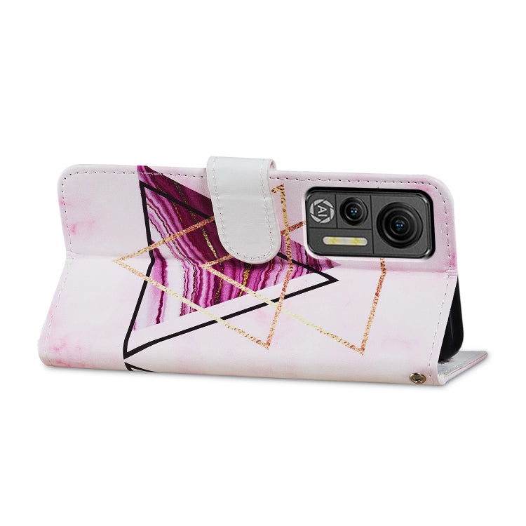 For Ulefone Note 14 Painted Pattern Horizontal Flip Leather Phone Case(Marble) - Ulefone Cases by PMC Jewellery | Online Shopping South Africa | PMC Jewellery | Buy Now Pay Later Mobicred