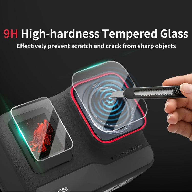 For Insta360 Ace Sunnylife 3 in 1 Rear & Front Screen Lens Explosion proof Film(1 Set) - Protective Film & Stickers by Sunnylife | Online Shopping South Africa | PMC TechLife | Buy Now Pay Later Mobicred