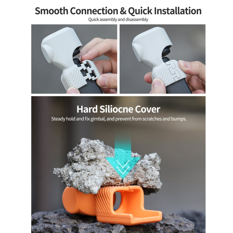 For DJI Osmo Pocket 3 Sunnylife OP3-BHT746 Silicone Protective Case(Red) - free shipping - PMC TechLife - Order now!