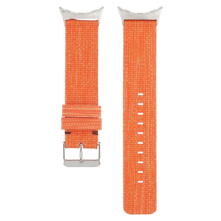 For Google Pixel Watch 2 / Pixel Watch Nylon Canvas Watch Band(Orange) - free shipping - PMc TechLife - Order now!
