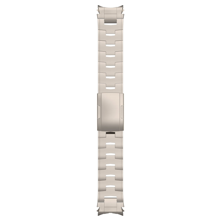 For Samsung Galaxy Watch6/6 Classic/5/5 Pro Button Style Titanium Steel Metal Watch Band(Grey) - Watch Bands by PMC TechLife | Online Shopping South Africa | PMC TechLife
