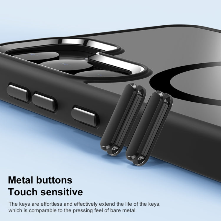 For Samsung Galaxy S25 5G MagSafe Anti-fingerprint Highly Transparent PC Phone Case(Purple) - Galaxy S25 5G Cases by PMC Jewellery | Online Shopping South Africa | PMC Jewellery | Buy Now Pay Later Mobicred