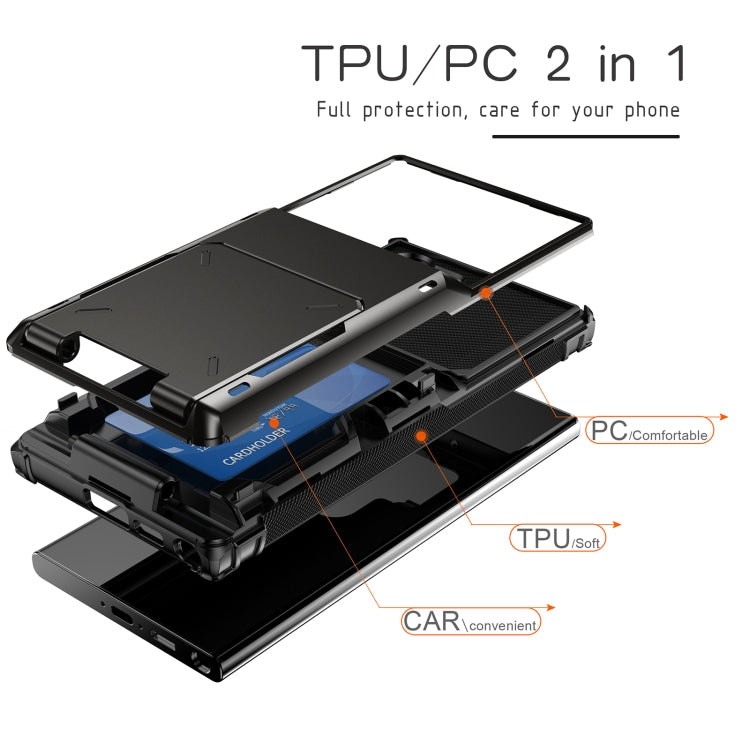For Samsung Galaxy S24 Ultra 5G Scratch-Resistant Shockproof Heavy Duty Rugged Armor Phone Case(White) - Galaxy S24 Ultra 5G Cases by PMC TechLife | Online Shopping South Africa | PMC TechLife