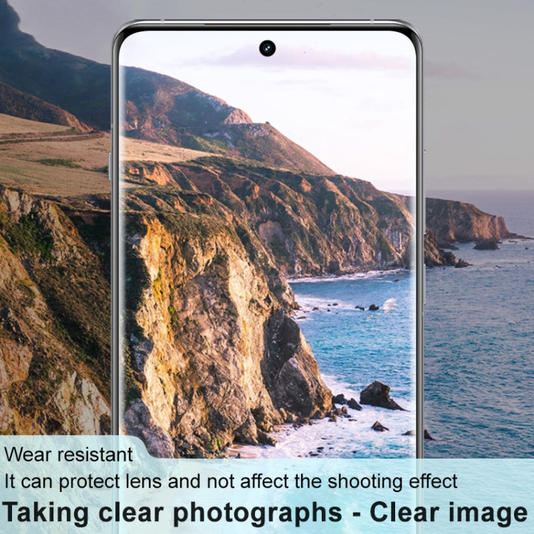 For vivo iQOO 12 5G / 12 Pro 5G IMAK Rear Camera Lens Glass Film Black Version - For Vivo by imak | Online Shopping South Africa | PMC TechLife | Buy Now Pay Later Mobicred