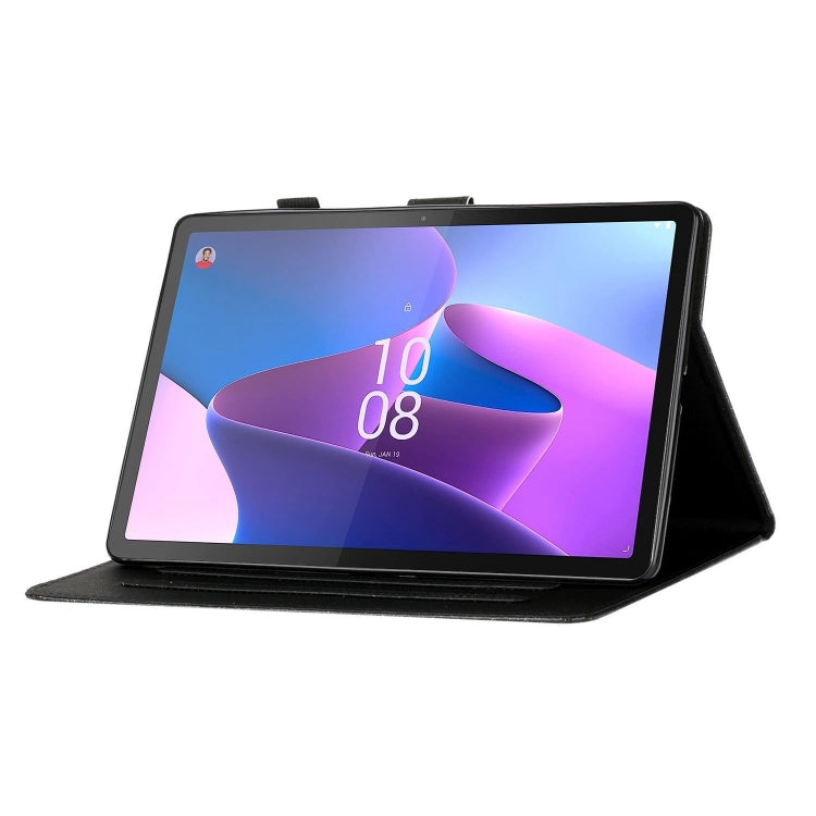 For Lenovo Tab P12 2023 / TB370FU Varnish Glitter Powder Smart Leather Tablet Case(Pink) - free shipping - PMC TechLife - Order now!