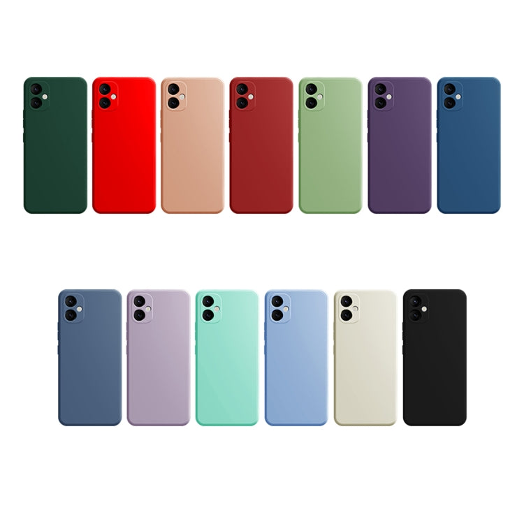 For Samsung Galaxy A05 Imitation Liquid Silicone Phone Case(Dark Green) - Galaxy Phone Cases by PMC TechLife | Online Shopping South Africa | PMC TechLife | Buy Now Pay Later Mobicred