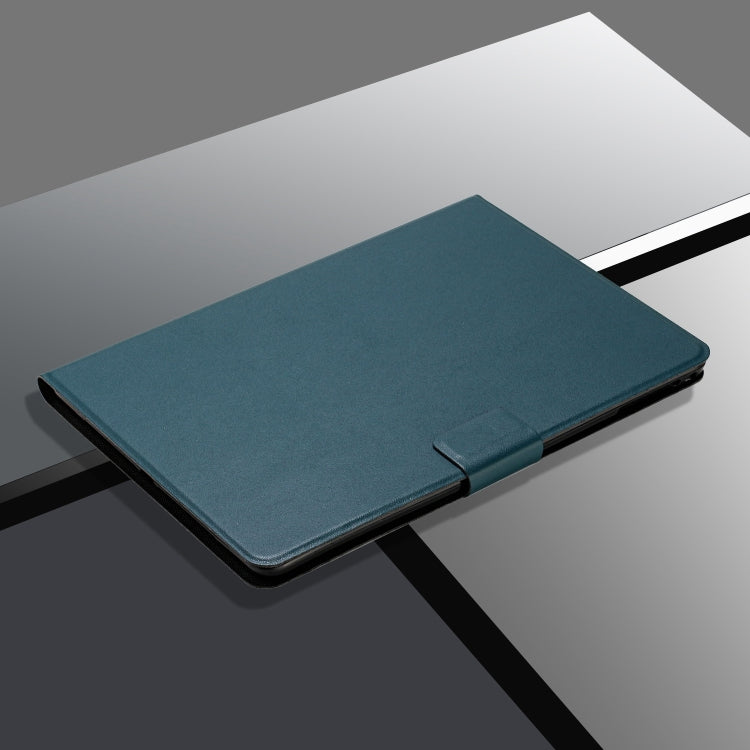 For Lenovo Tab P12 2023 / TB370FU Pure Color Smart Leather Tablet Case(Deep Green) - Lenovo by PMC TechLife | Online Shopping South Africa | PMC TechLife | Buy Now Pay Later Mobicred