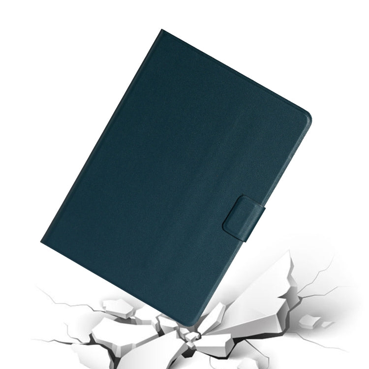 For Lenovo Tab M11/ Xiaoxin Pad 11 2024 Pure Color Smart Leather Tablet Case(Deep Green) - Lenovo by PMC Jewellery | Online Shopping South Africa | PMC Jewellery | Buy Now Pay Later Mobicred